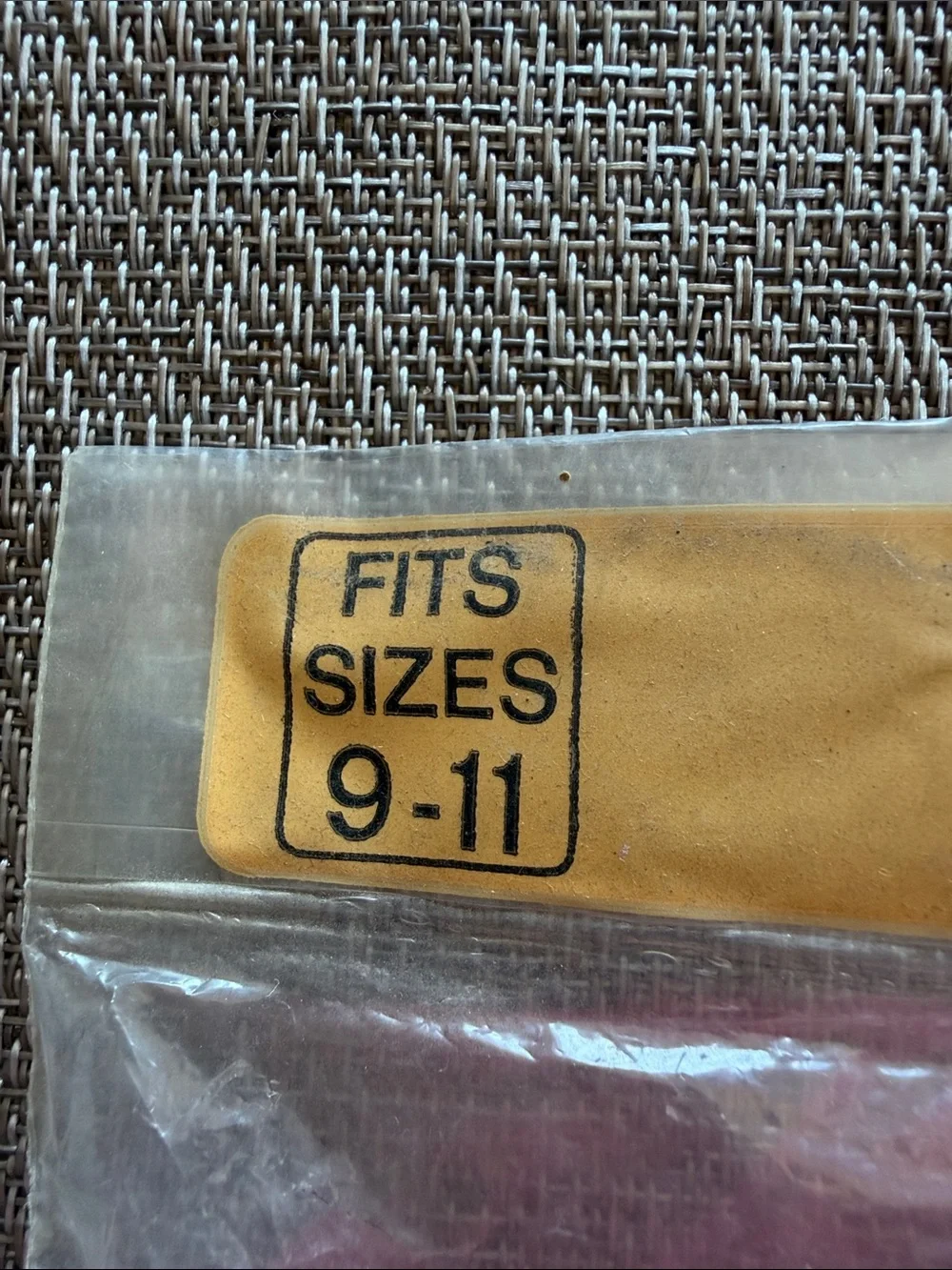 Hot Pink 1960's Vintage Tender Foot Slipper Socks New Old Stock Size 9-11 Sealed